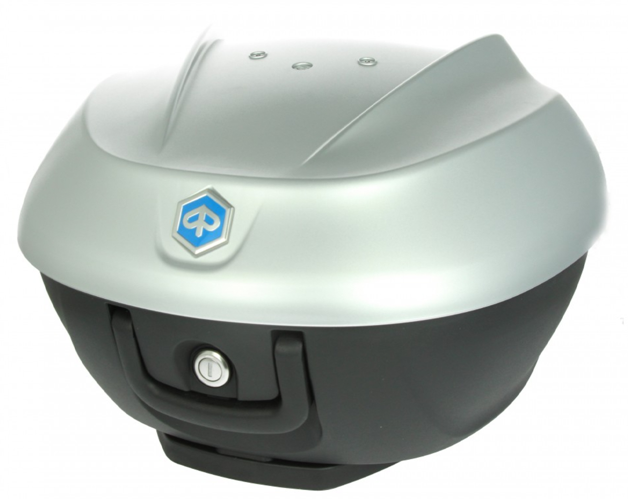 Kit bauletto 36 l. grigio opaco 760/B Originale Piaggio per Beverly HPE (incl. piastra di montaggio)
