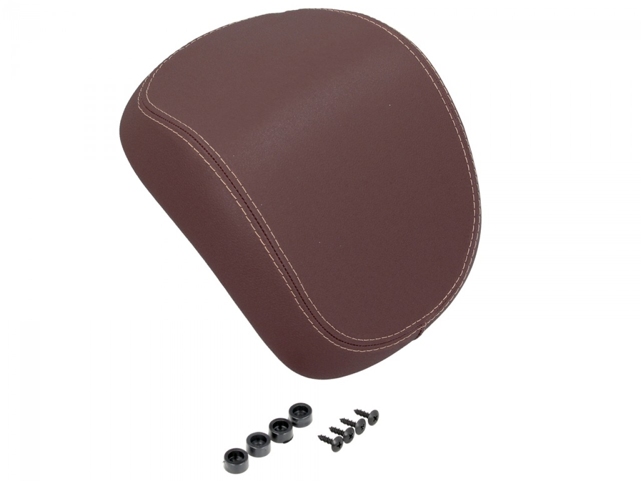 Schienale originale per bauletto Vespa Primavera / Sprint - Marrone scuro - CM273110