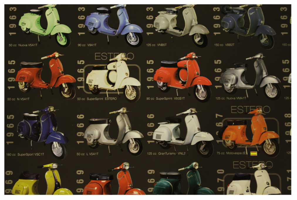 Poster Vespa, Vespa