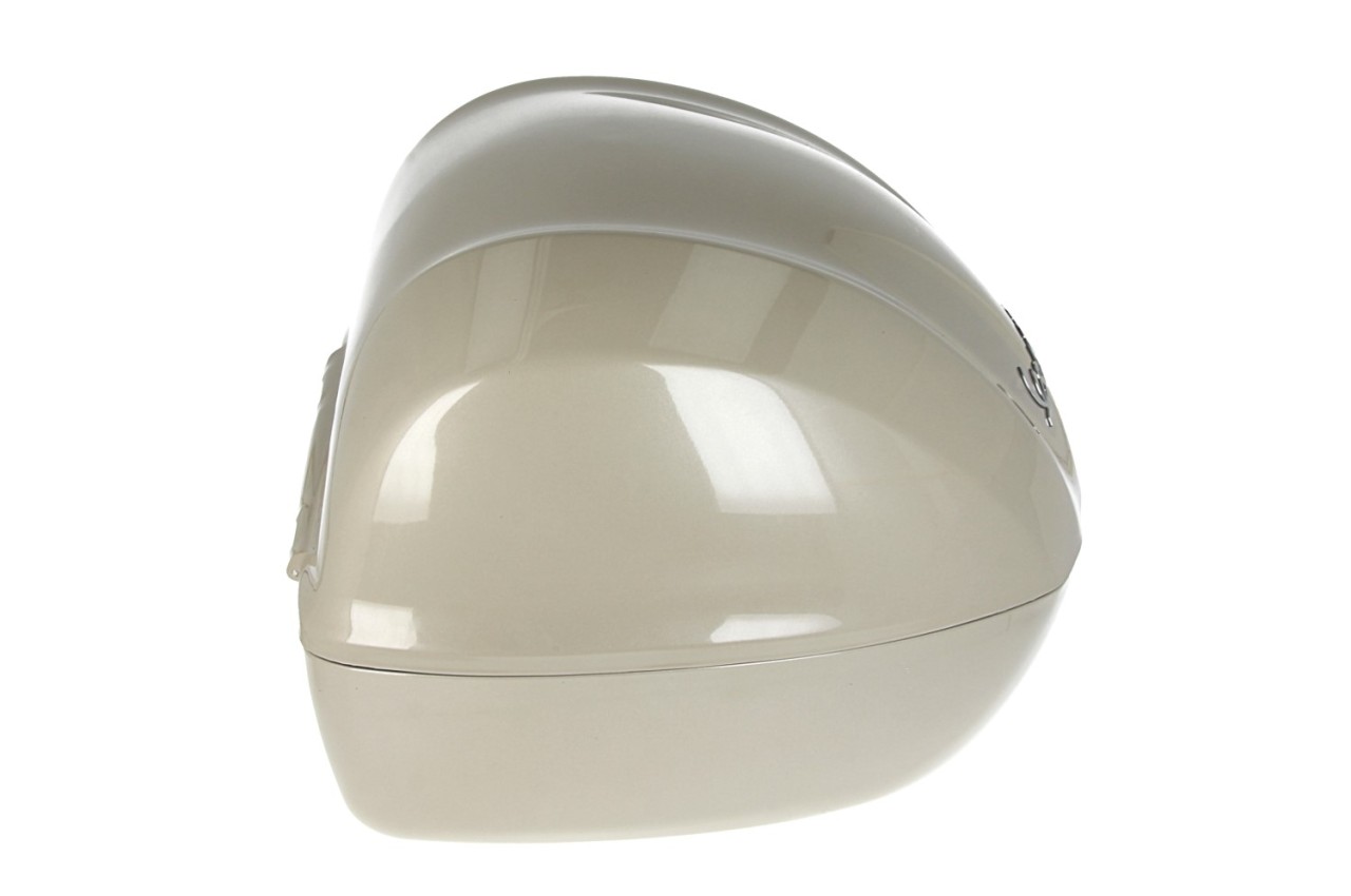 Baule originale da 32 litri beige Q01 senza schienale