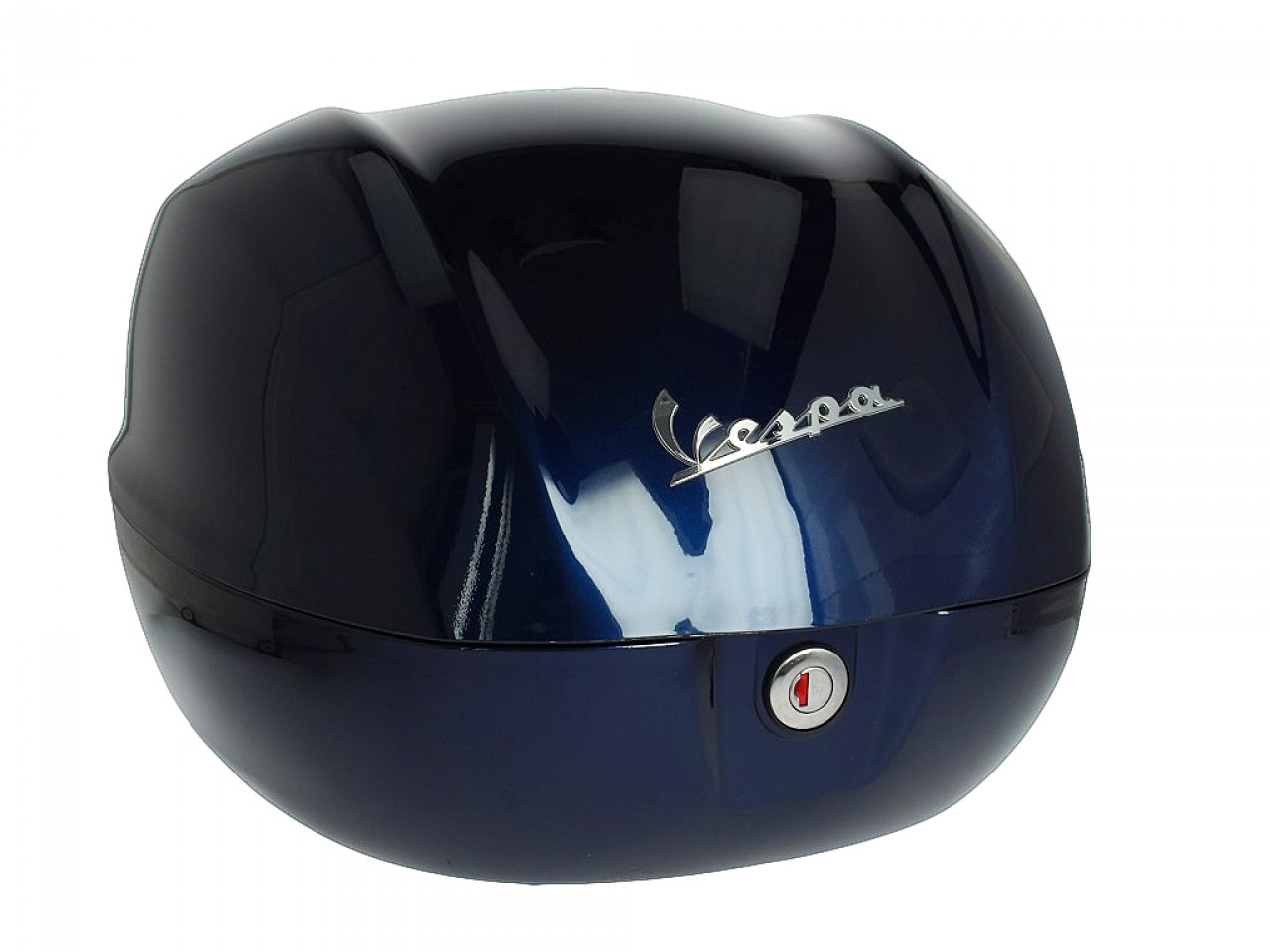 Baule posteriore Vespa da 32 litri blu scuro lucido 289/A senza schienale