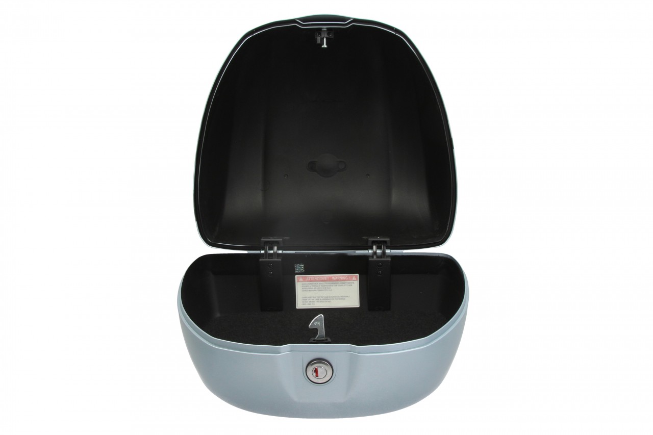 Baule posteriore Vespa 32 L grigio opaco G02 senza schienale