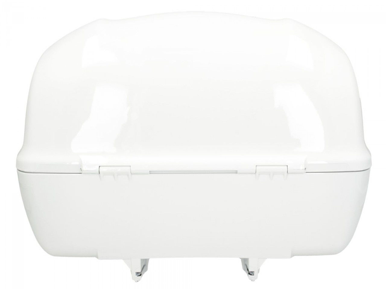 Baule posteriore Vespa 32 L bianco lucido 544 senza schienale