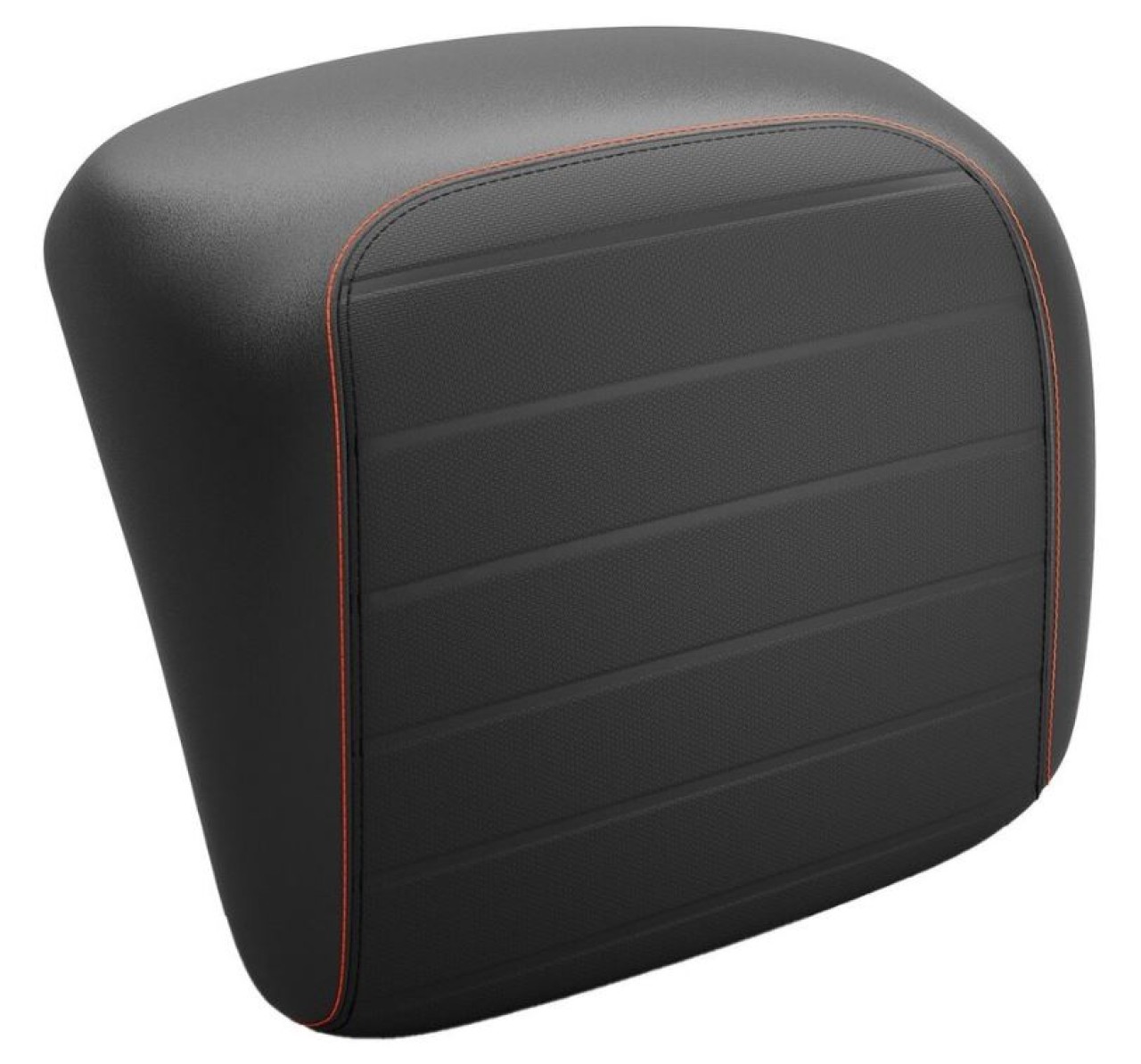 Schienale originale per bauletto Vespa GTS/GTV - nero, cuciture arancioni
