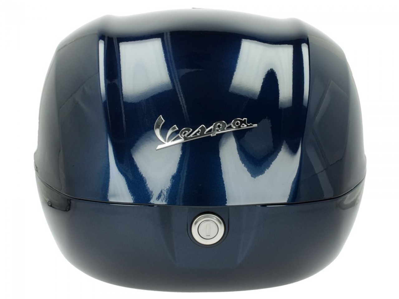 Baule Vespa da 32 litri blu lucido 222/A senza schienale