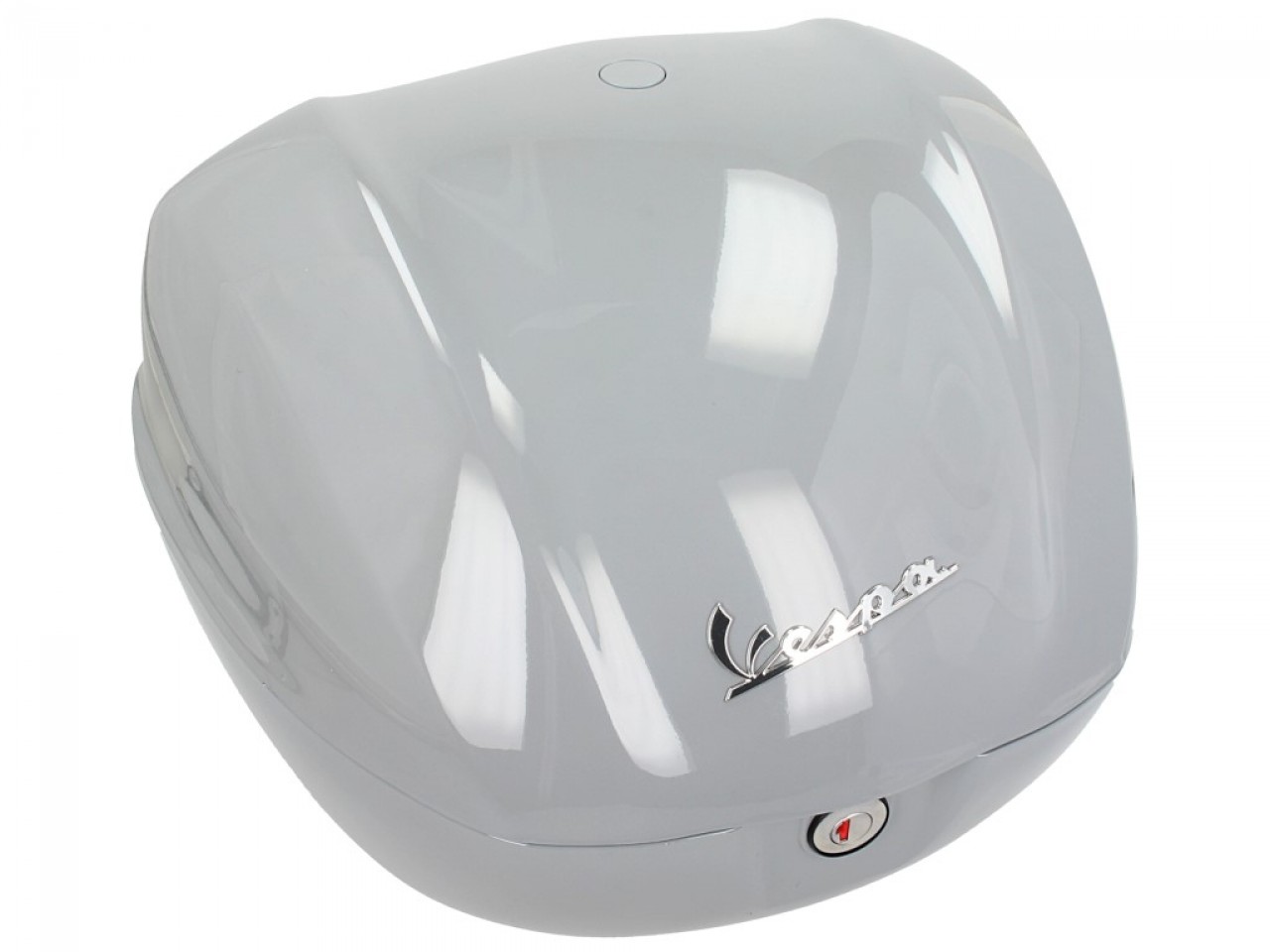 Baule originale da 32 litri, grigio, modello 715/C, senza schienale