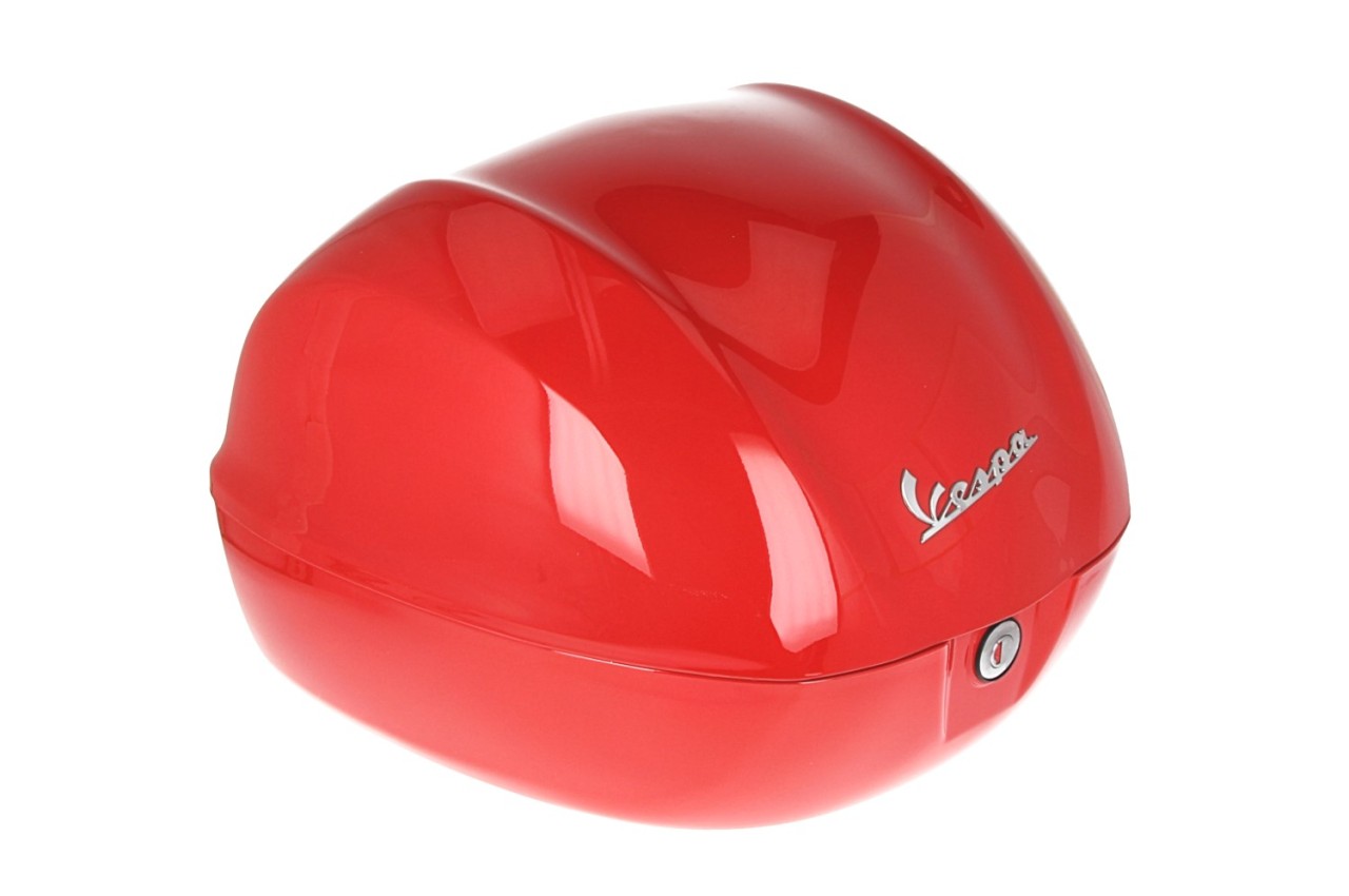 Baule posteriore Vespa 32 L rosso lucido 894 senza schienale