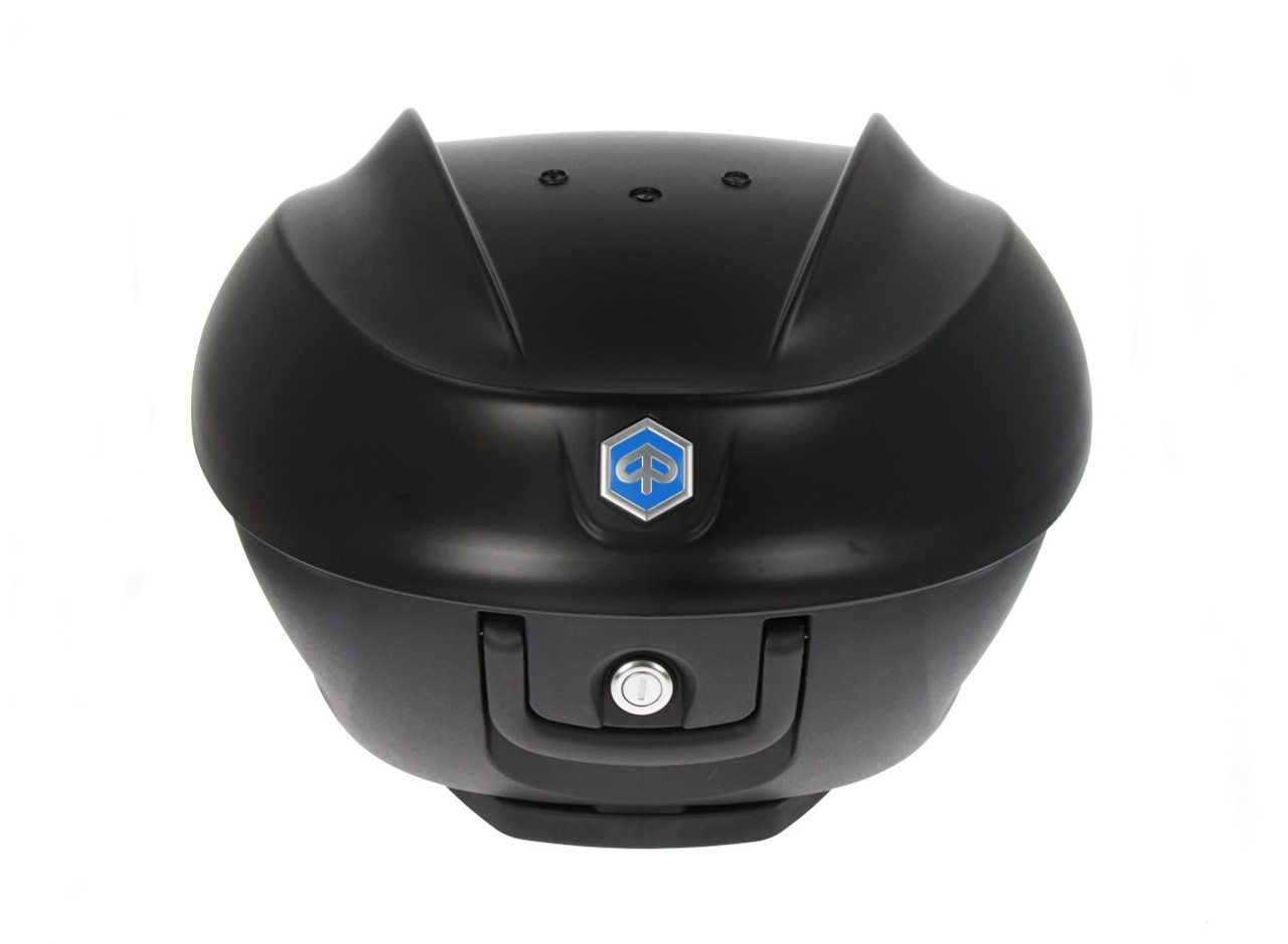 Kit bauletto 36 l. Nero Meteora 93/B Originale Piaggio per Beverly HPE (incl. piastra di montaggio)