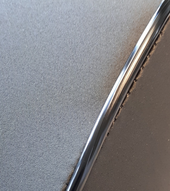 Schienale originale per bauletto Vespa Elettrica nero lucido/nero lucido