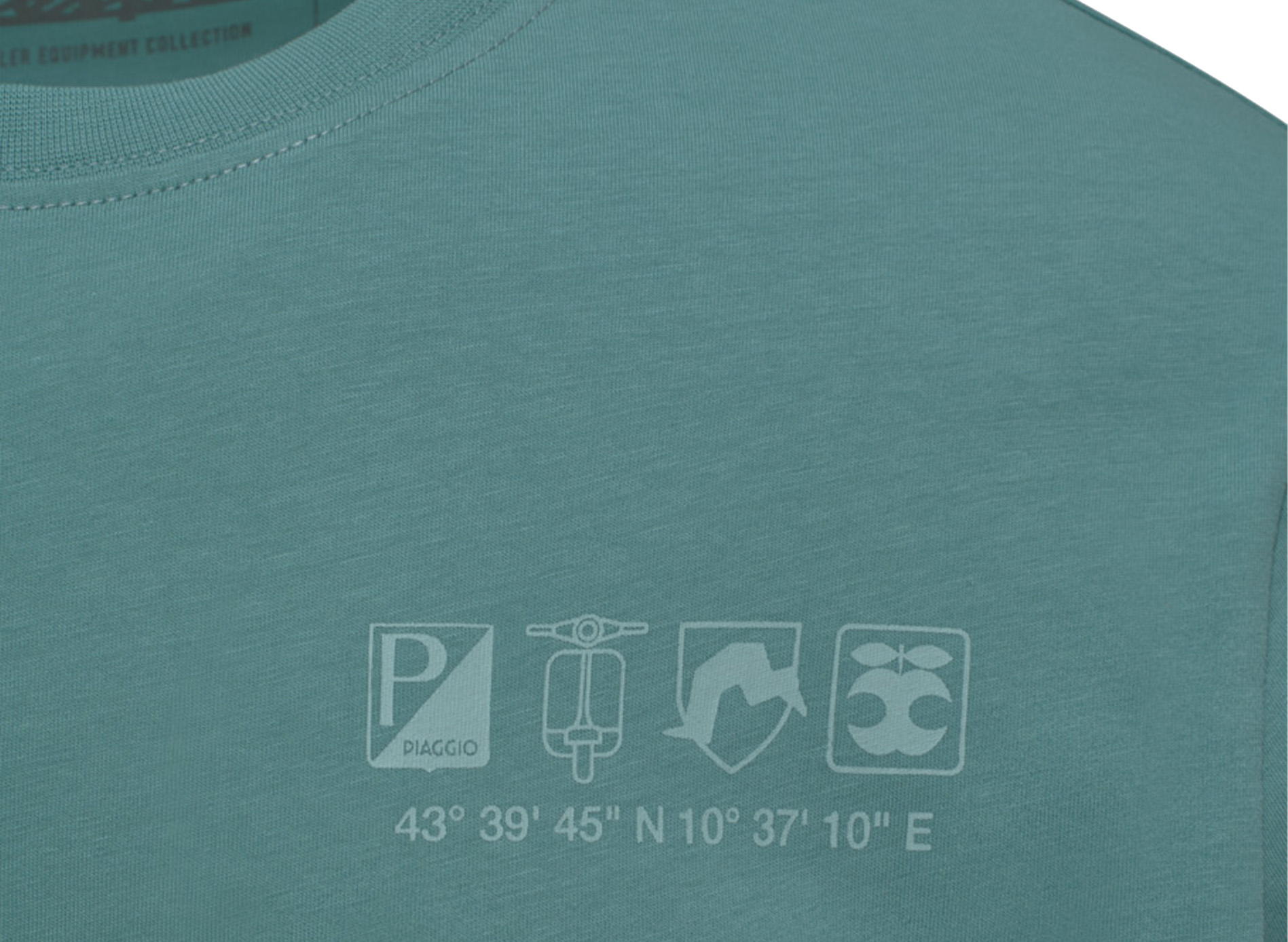 Maglietta Vespa collezione Soul green DEC