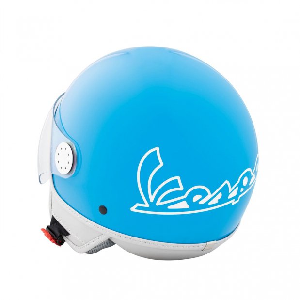 Casco jet Vespa Primavera 50° edizione speciale - blu taglia L