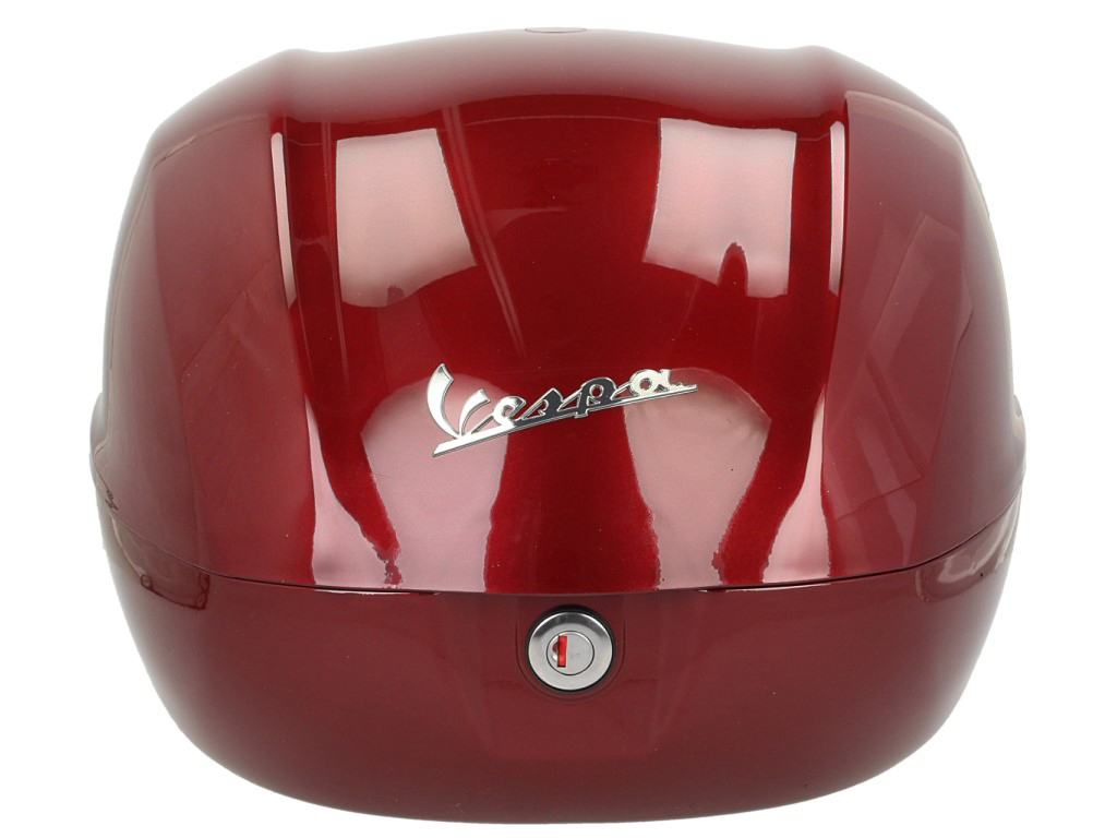 Baule posteriore Vespa 32 L rosso lucido 880/A senza schienale