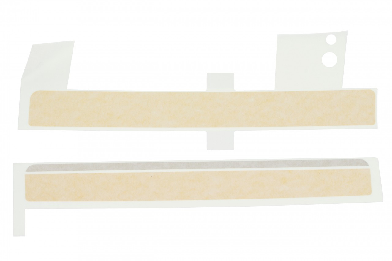 Set di decalcomanie, giallo, Racing Sixties, per Vespa GTS Top Case