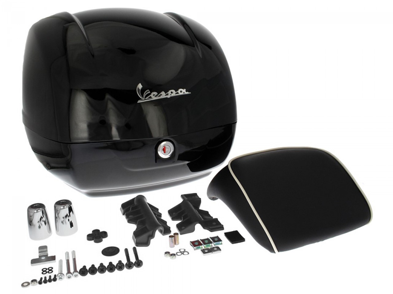 Bauletto originale per Vespa GTS - nero lucido 90, 094, dal 2014