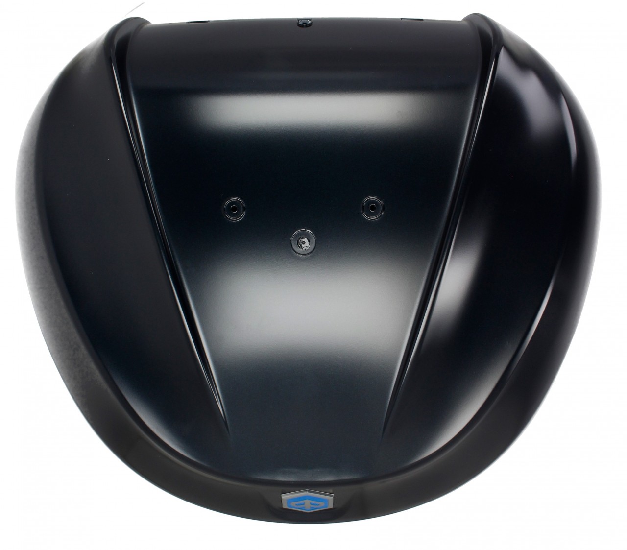 Kit bauletto 36 l. nero opaco metallizzato N12 Originale Piaggio per Beverly HPE (incl. piastra di montaggio)