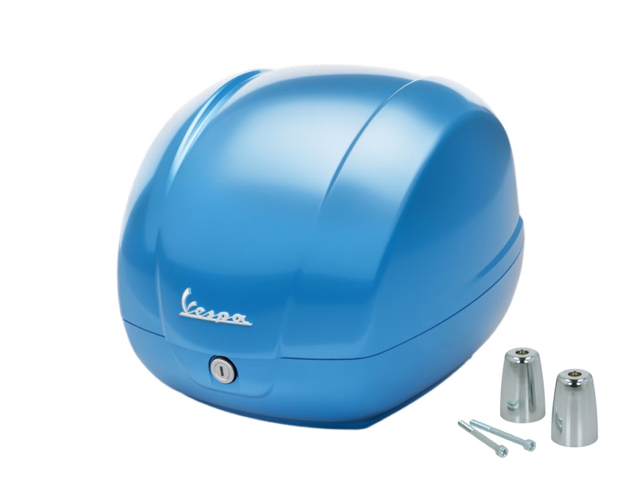 Baule originale da 36 litri azzurro A19 per Vespa GTS 125/310 e GTV 310
