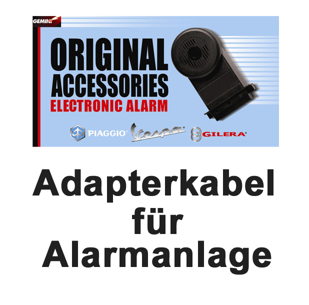 Cavo adattatore sistema di allarme E-Power Vespa GT / GTS / Super