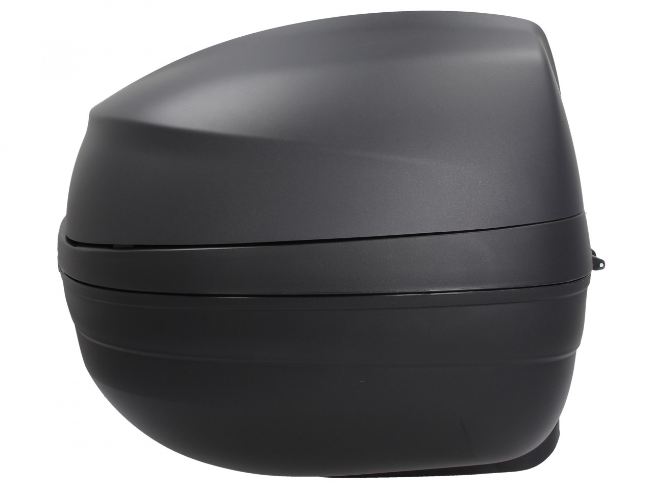 Kit bauletto (incl. piastra di montaggio), 37 l, nero opaco per Piaggio MP3 125 / 300 / Sport HPE