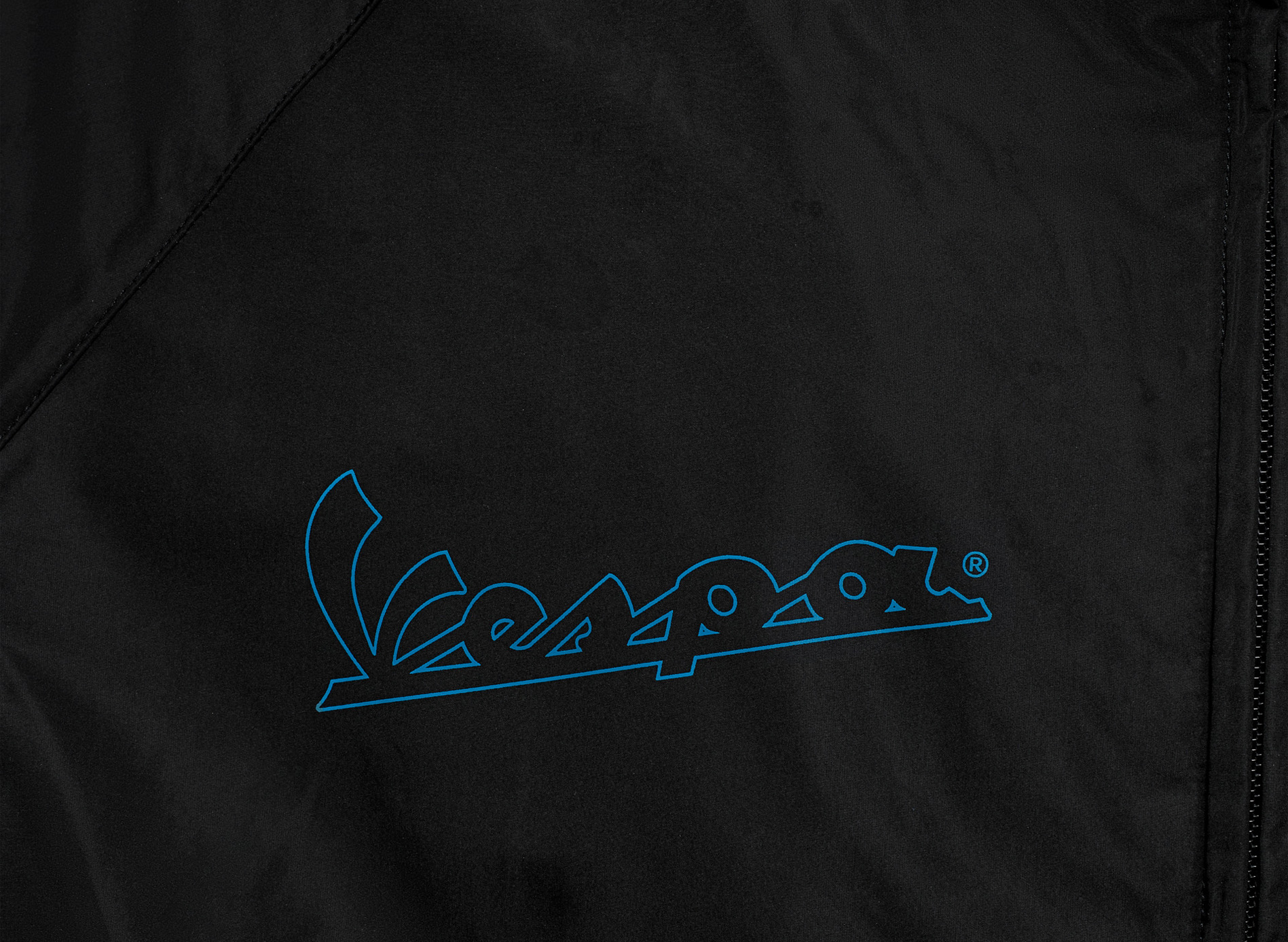 Giacca a vento Vespa collezione DEC nera