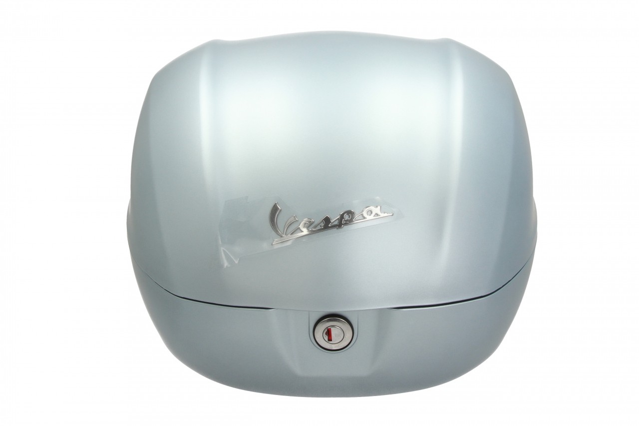 Baule posteriore Vespa 32 L grigio opaco G02 senza schienale