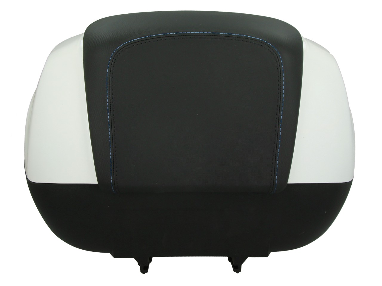 Baule da 37 litri con schienale per Piaggio MP3 HPE Maxi 400 Sport (2024) - montebianco 544
