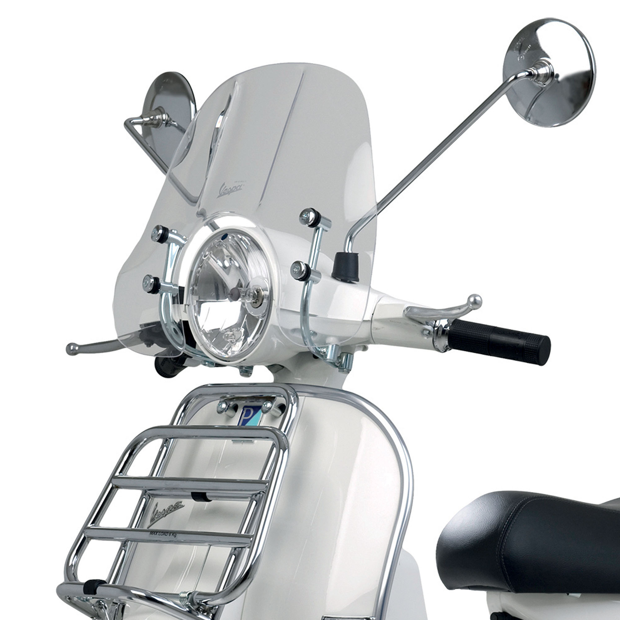 Originale Vespa Portapacchi anteriore cromato Vespa PX