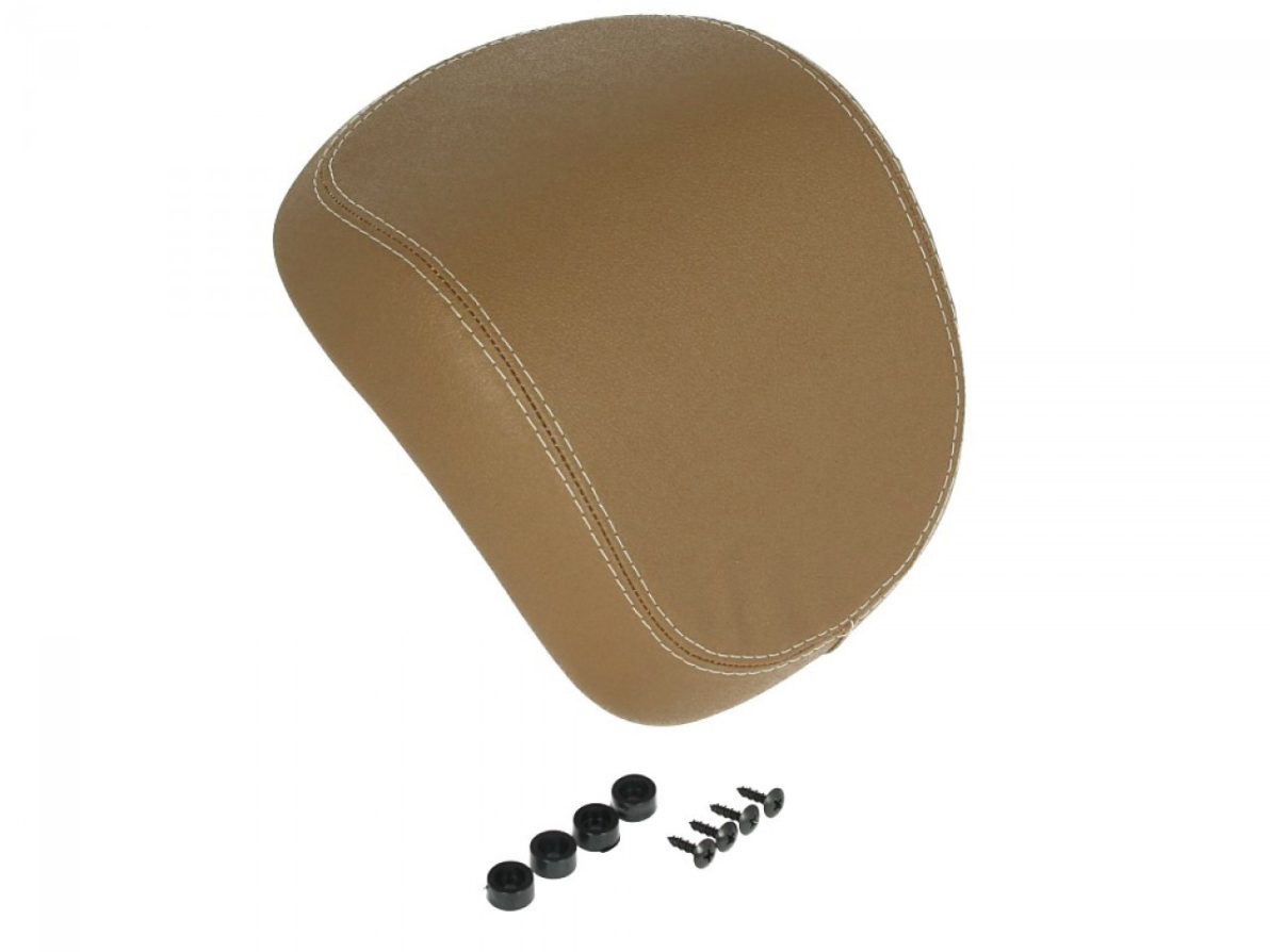 Schienale originale per bauletto Vespa Primavera / Sprint - Marrone chiaro