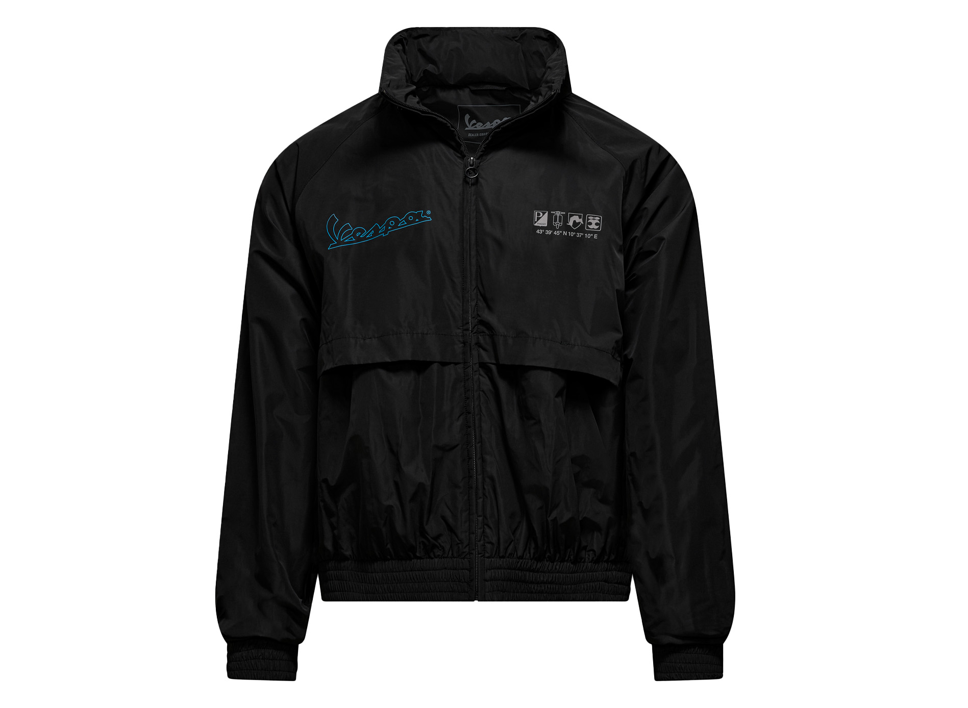 Giacca a vento Vespa collezione DEC nera