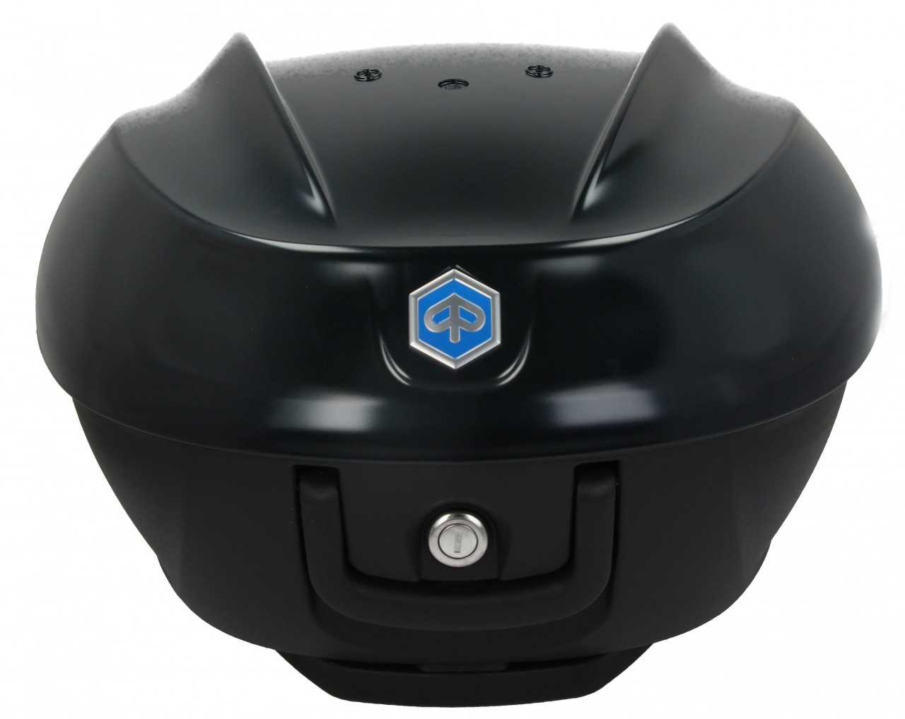Kit bauletto 36 l. nero opaco metallizzato N12 Originale Piaggio per Beverly HPE (incl. piastra di montaggio)