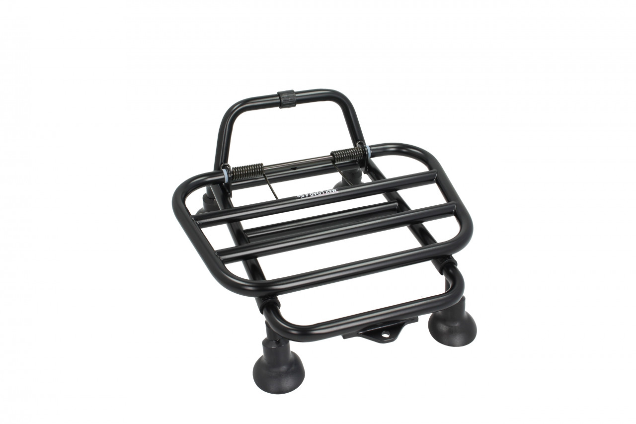 Portapacchi anteriore originale Vespa GTS / GTV / HPE, nero dal model year 2019- 1B007202