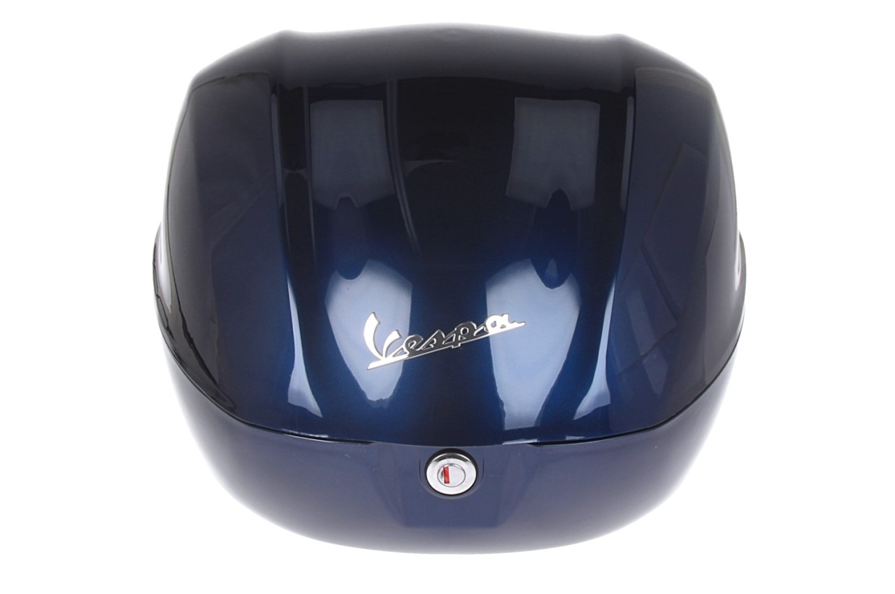 Baule Vespa originale da 32 litri blu scuro 289/A senza schienale