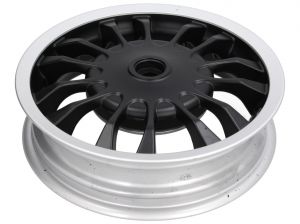 Cerchio posteriore nero per Vespa Sprint 4T