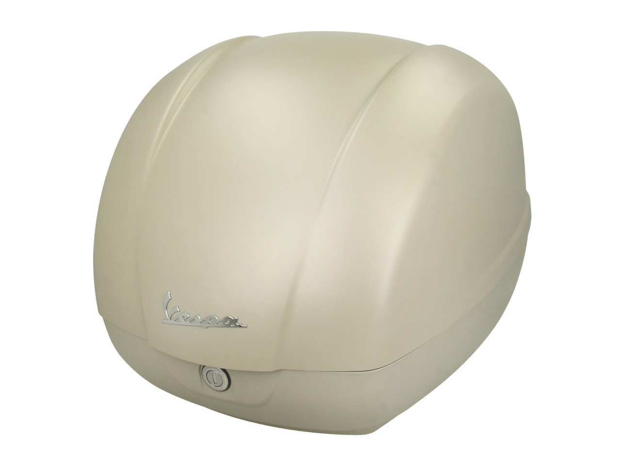 Baule originale da 36 litri beige opaco Q03 per Vespa GTS 125/310 e GTV 310