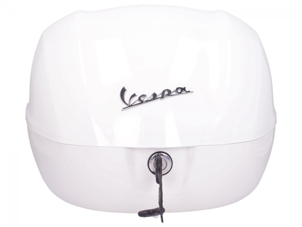 Baule posteriore Vespa 32 L bianco lucido 544 senza schienale