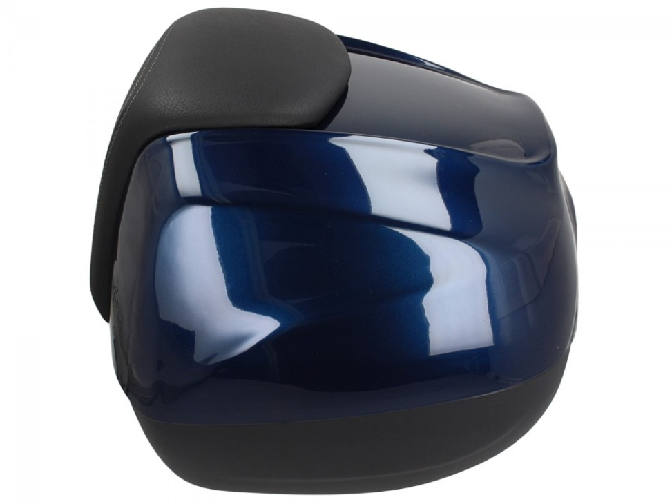 Baule da 37 L con schienale per Piaggio Medley 125/150 (16-18) - blue midnight 222/A