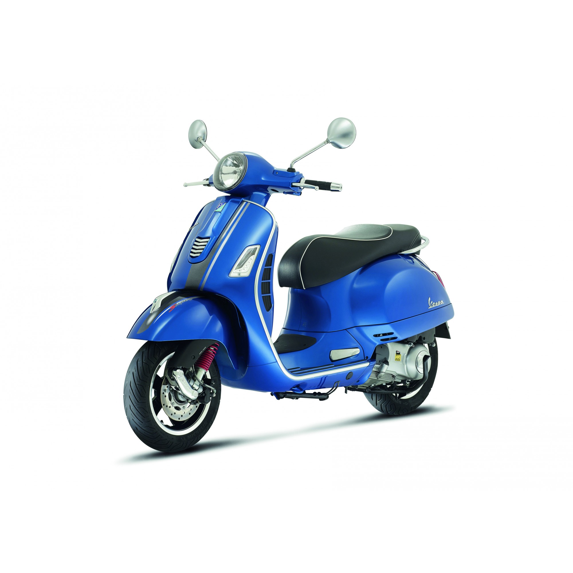 Set di adesivi originali Vespa GTS Super Sport grigio/argento