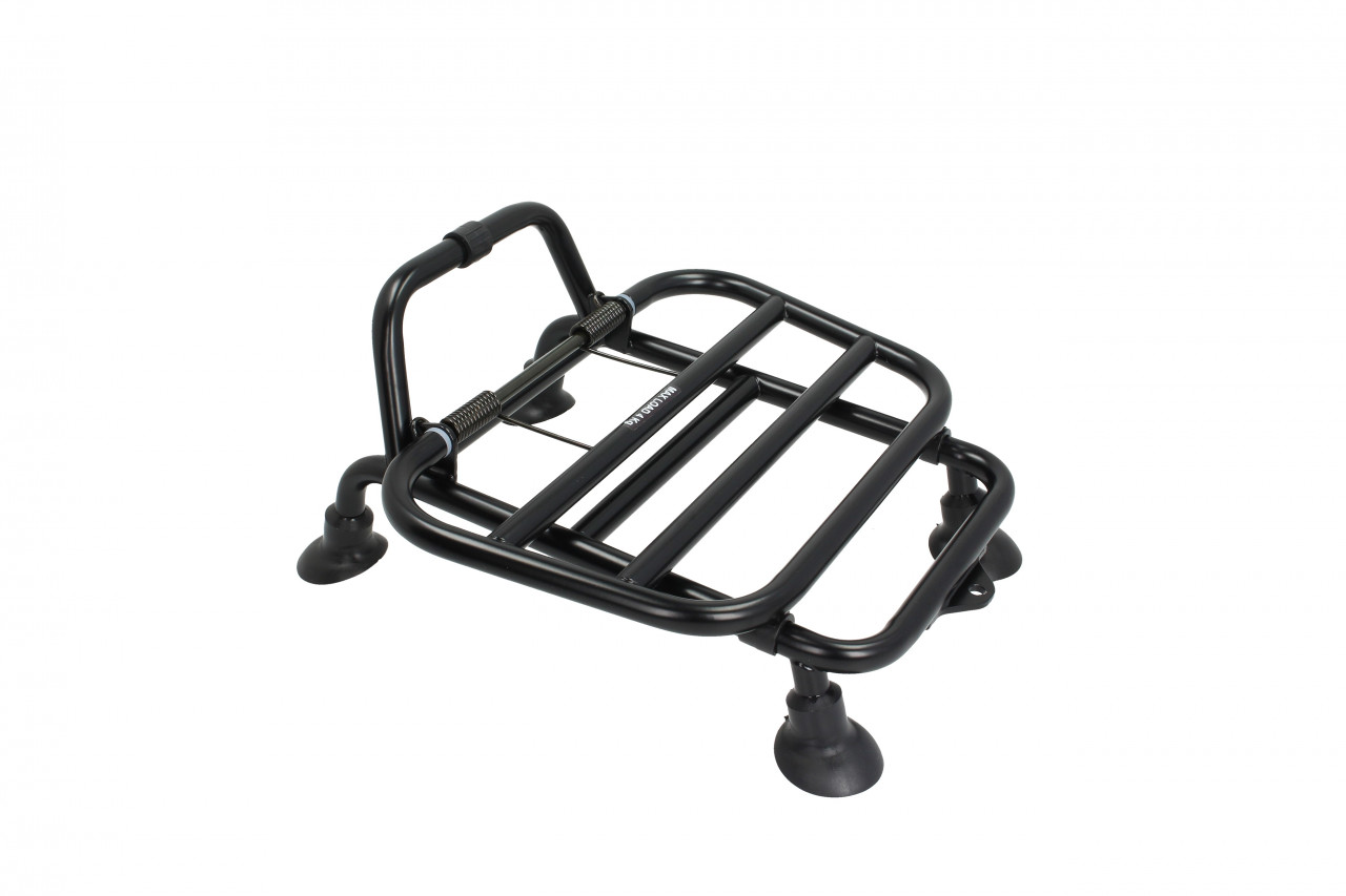 Portapacchi anteriore originale Vespa GTS / GTV / HPE, nero dal model year 2019- 1B007202