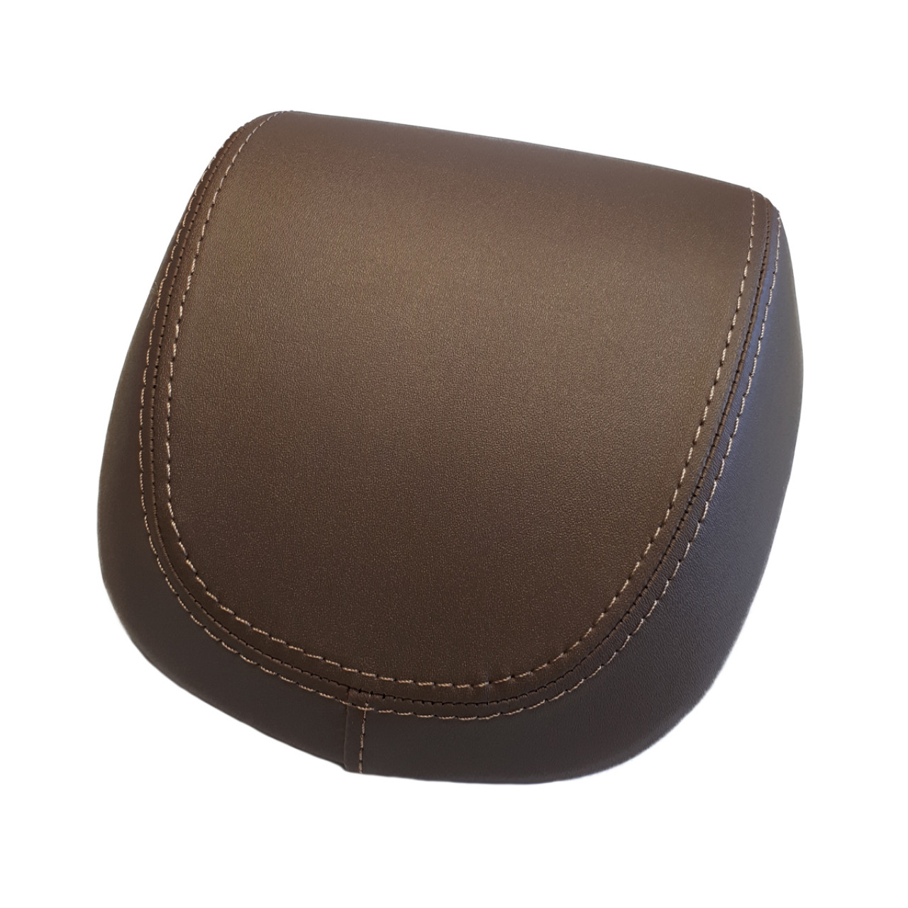 Kit bauletto 32L beige unico opaco (516/A), cuscino posteriore marrone, portapacchi cromato per Primavera