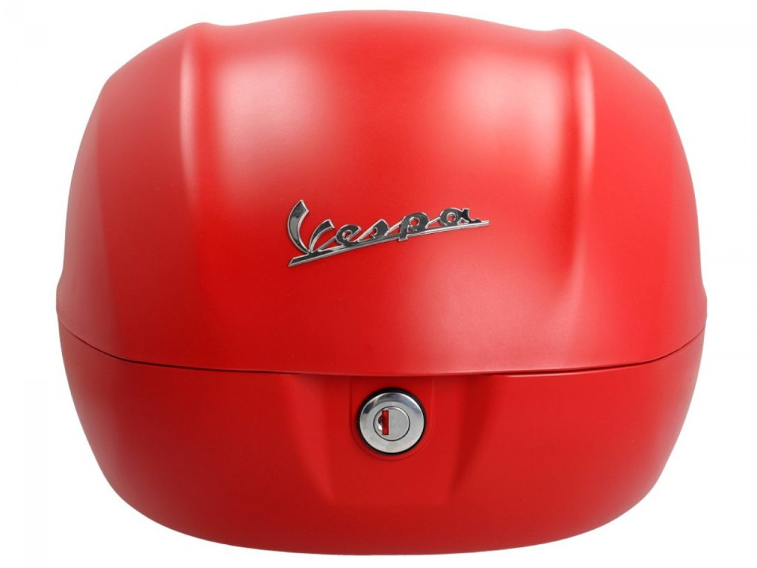 Bauletto originale 32 l. per Vespa Primavera red dragon opaco 896/A