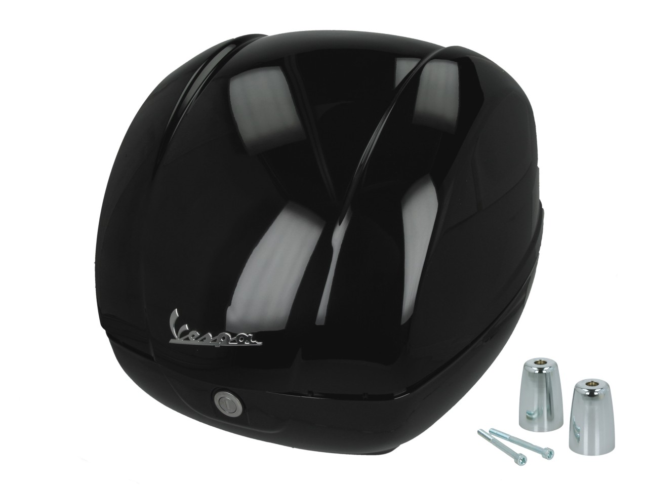 Baule originale da 36 litri nero lucido 094 per Vespa GTS 125/310 e GTV 310