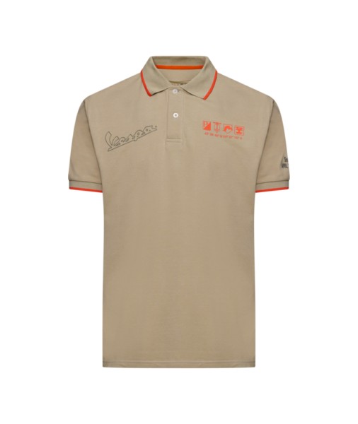 Polo Vespa Nomad beige della collezione DEC