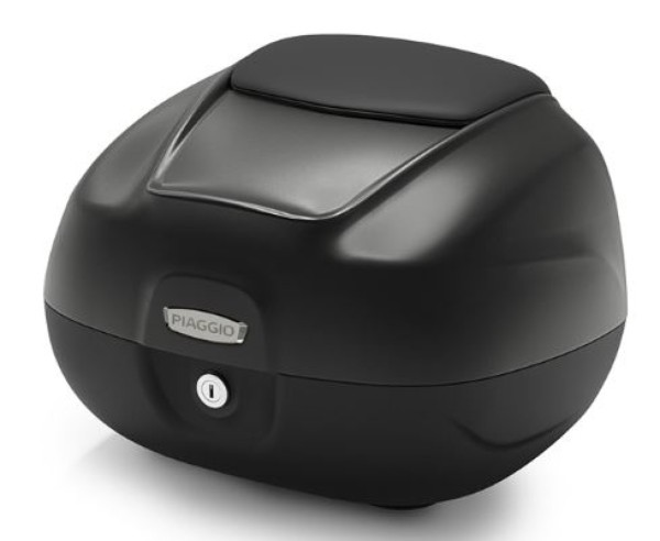Bauletto 37L per Piaggio MP3 HPE 400/530 / Medley Sport 125/200 - nero opaco 93/B