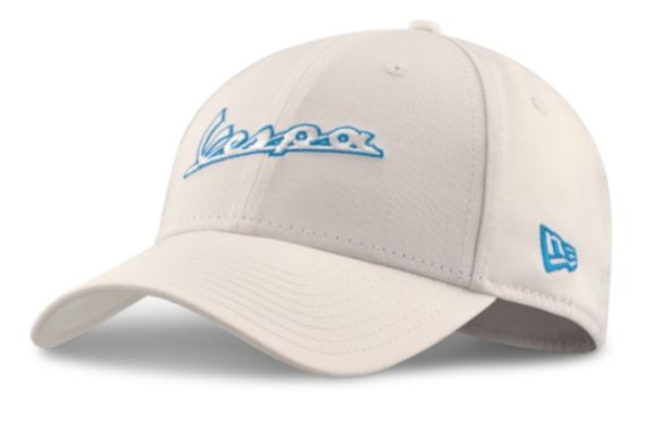 Cappello da baseball Vespa DEC New Era 9Forty bianco