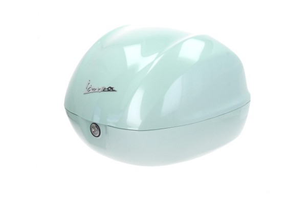 Bauletto originale da 32 litri per Vespa Primavera / GTS (Verde Amabile / Latte Menta 350/A)