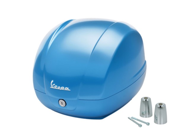 Baule originale da 36 litri azzurro A19 per Vespa GTS 125/310 e GTV 310