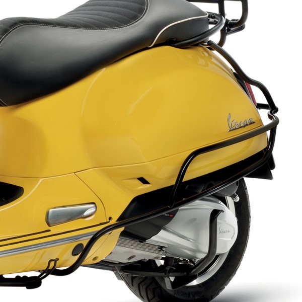 Barra di protezione posteriore nera per Vespa GTS