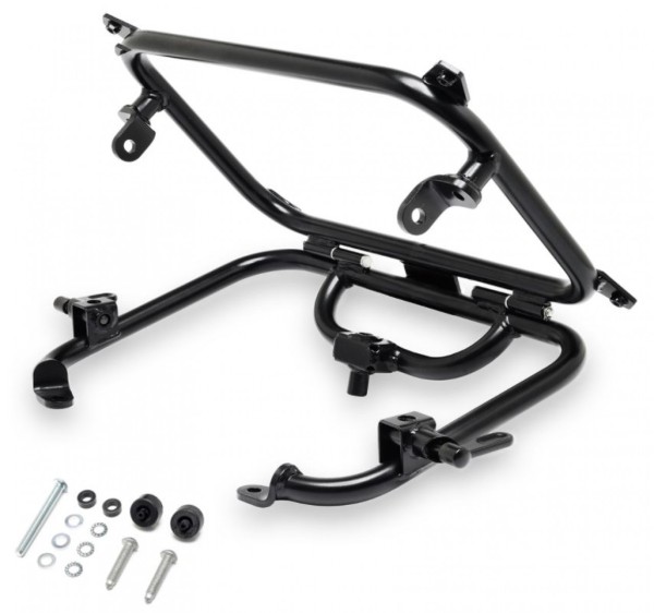 Portapacchi, posteriore, nero, pieghevole, 420x280 mm