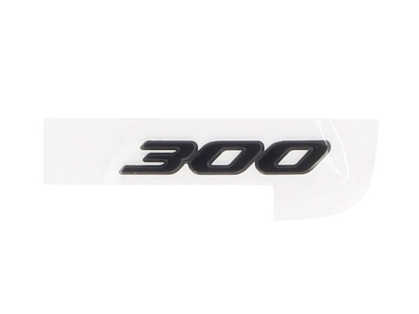 Lettere, 300, nero, opaco