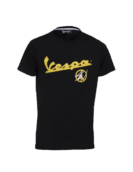 T-Shirt Vespa Racing Sixties anni &#039;60 bianca / rossa