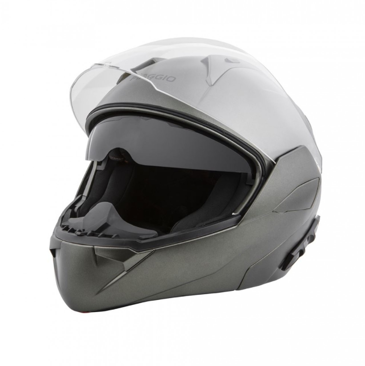 Piaggio casco modulare verde